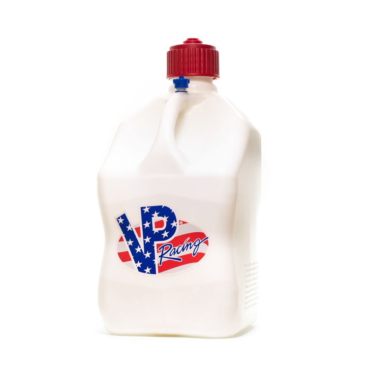 35221-CA Patriotic Square 5.5 Gallon Motorsport Container