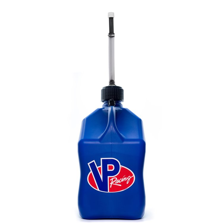 3536-CA Blue Square 5.5 Gallon Motorsport Container W/ Deluxe Hose