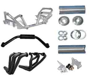 K-Member Kit With Coil Overs 1979-93 Mustang To Chevy Includes: