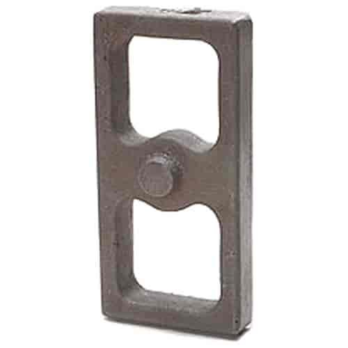 Lowering Block Thickness: 1/2"