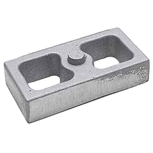 Lowering Block Thickness: 1"