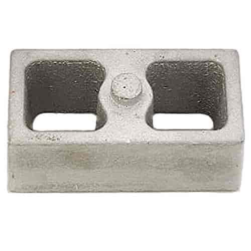 Lowering Block Thickness: 2"
