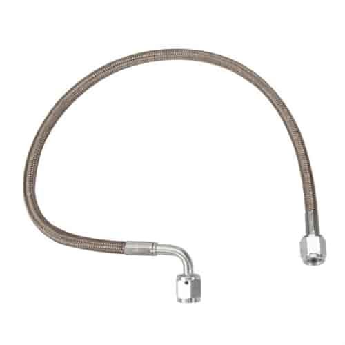 BRAIDED HOSE 4 ST/90-24IN