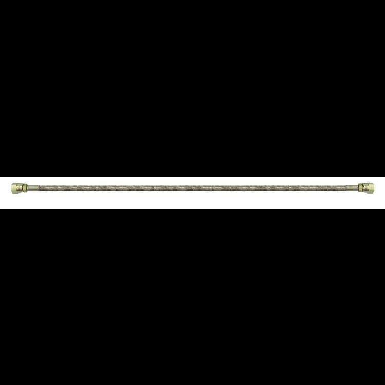 BRAIDED HOSE 3 STRAIGHT-24IN