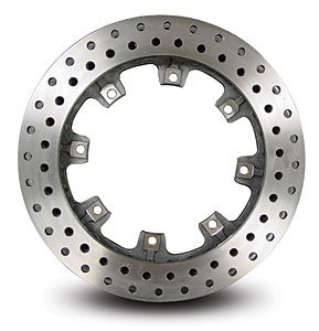 Pillar Vane Drilled Rotor Left Hand