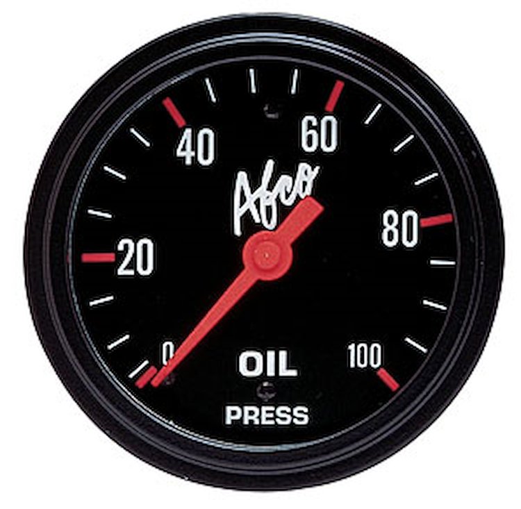 GAUGE OIL PRESS 100 PSI 2-5/8