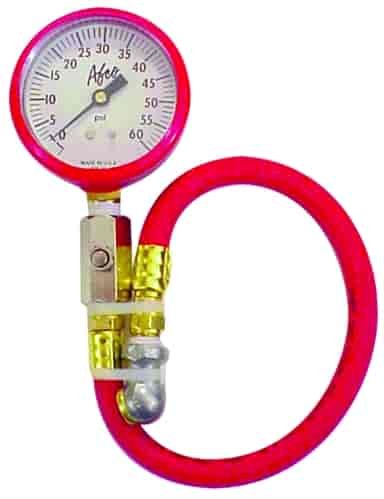 TIRE PRESSURE GAUGE-60 RED