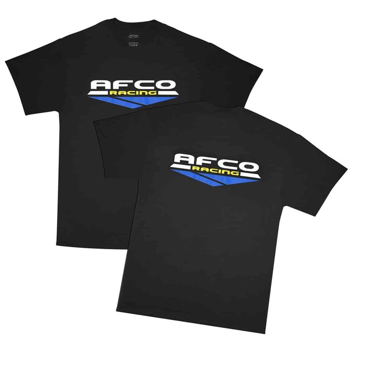 AFCO TEE SHIRT JET BLACK