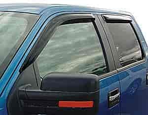 JEGS Tape-On Window Visors 2009-2013 Ram Pickup 1500 Quad Cab