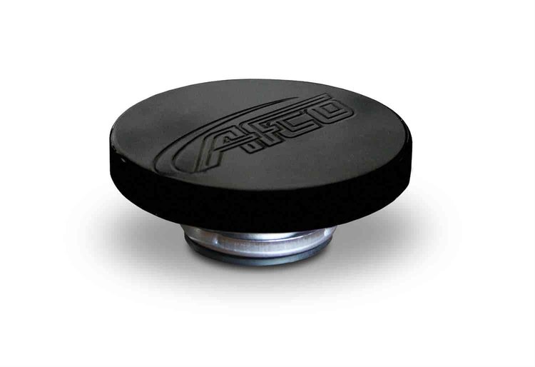 CAP RAD 16LB W/LOGO BLACK