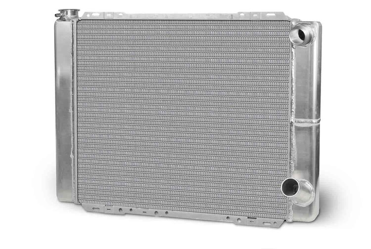 GM Style Racing Aluminum Radiator - Double Pass [-20AN Inlet]
