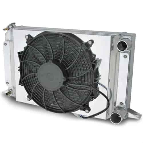 Scirocco-Style Radiator Fan & Shroud Combo