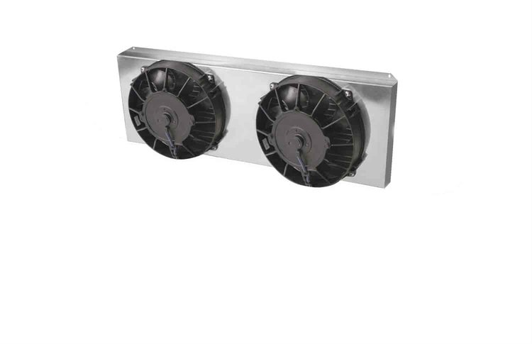 DUAL FAN/SHROUD W/RELAY