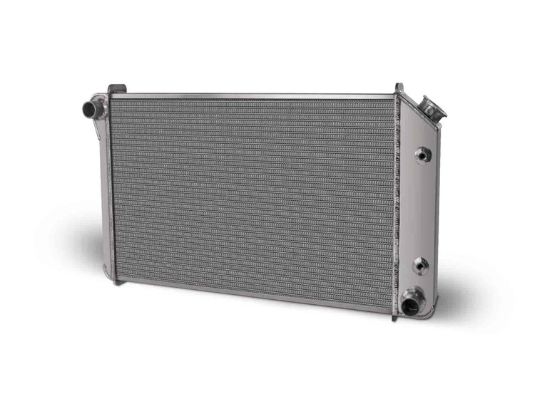 Direct-Fit Satin Aluminum Radiator [1978-1988 GM A-Body, G-Body, 1980-1986 Impala/Caprice]
