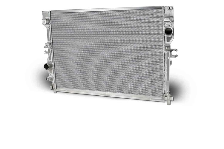 Direct-Fit Satin Aluminum Radiator [2014-2019 Chevy Corvette C7]