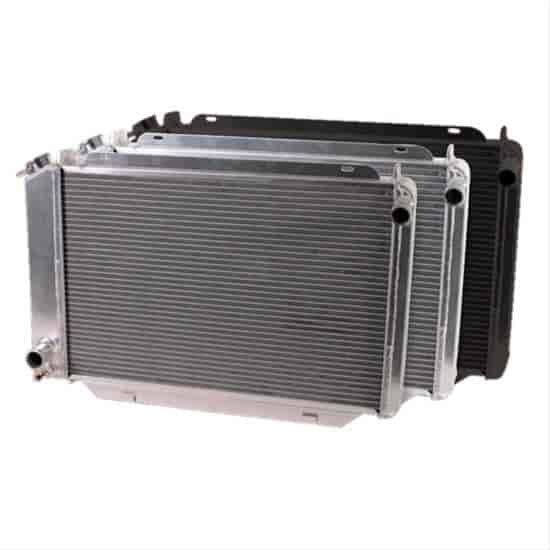 Direct-Fit Satin Aluminum Radiator [1979-1993 Ford Mustang Fox-Body]