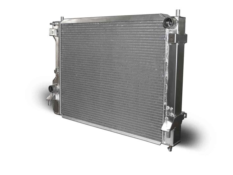 Direct-Fit Satin Aluminum Radiator [Ford Mustang GT]