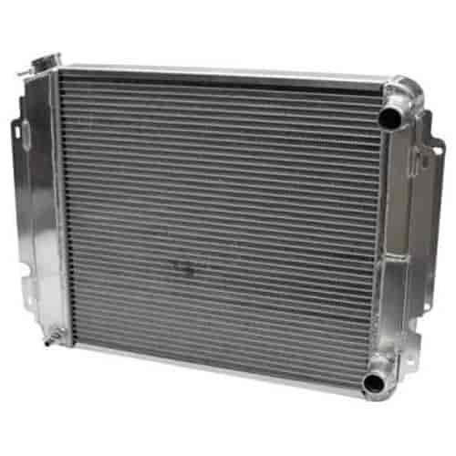 Direct-Fit LS Swap Polished Aluminum Radiator [1966-1967 Chevy Chevelle]