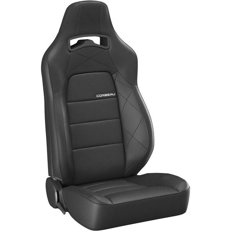 44912PR Trailcat Reclining Seats [Black Vinyl/Black HD Vinyl]
