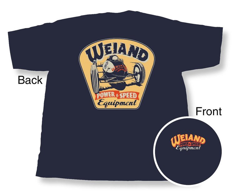 Retro Weiand Power & Speed Equipment T-Shirt Large