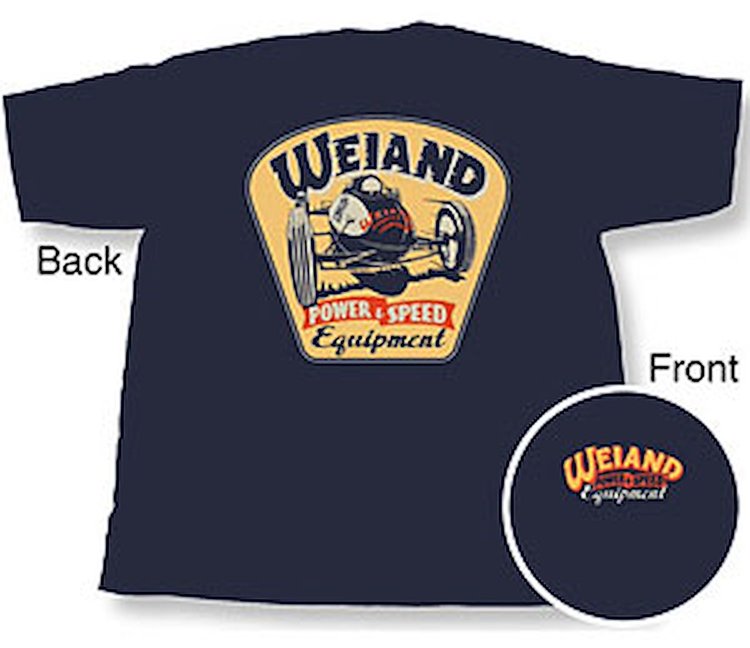 Retro Weiand Power & Speed Equipment T-Shirt Small