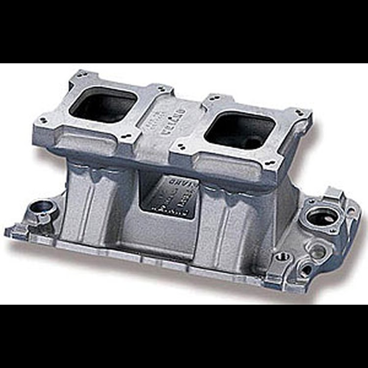 Hi-Ram Tunnel Ram Intake Manifold Kit 1957-86 Small Block Chevy