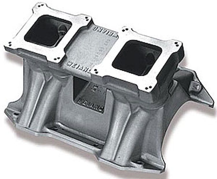 Tunnel Ram Carb and Intake Kit Holley 600 cfm carburetors