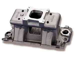 Hi-Ram Tunnel Ram Intake Manifold Single 4-Barrel Carb 1957-86 Small Block Chevy