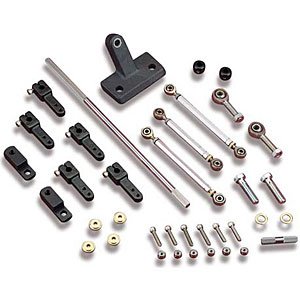 Tunnel Ram Carburetor Linkage Kit Dual 4-Barrel Carburetors (side-by-side)