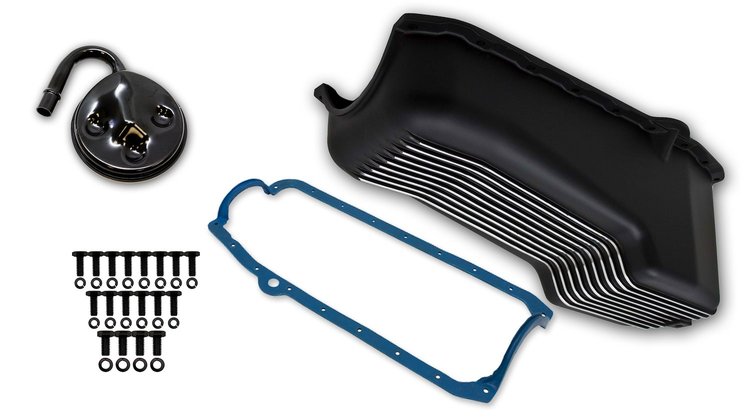 Finned Aluminum Oil Pan Kit