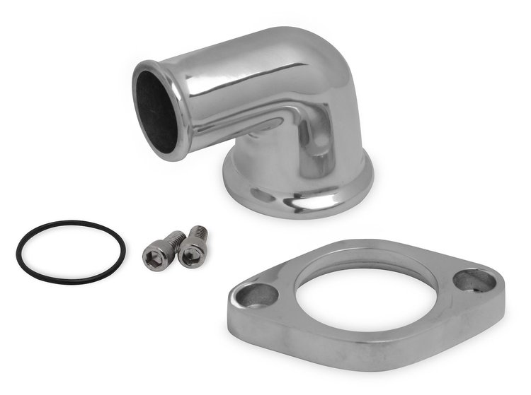 Aluminum Water Outlet Includes Thermostat Housing