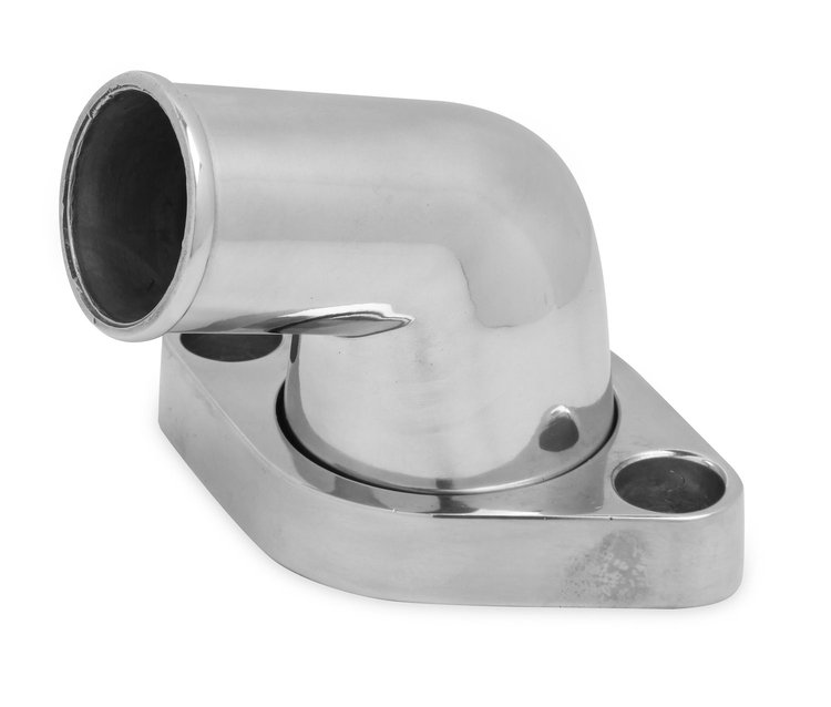 Aluminum Water Outlet Includes Thermostat Housing