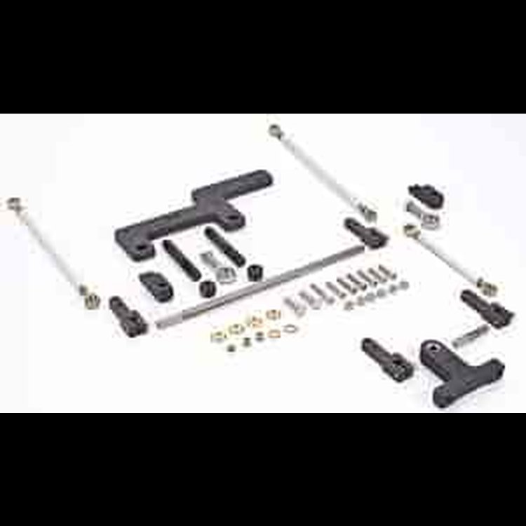 Hi-Performance Carburetor Linkage Kit In-Line Mounted Carburetors