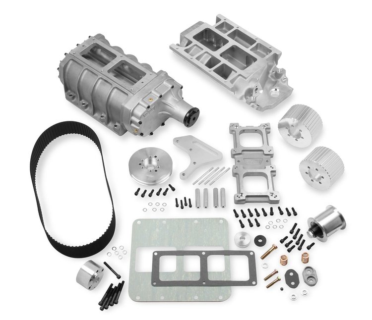 6-71 Supercharger Kit Big Block Chevy (Standard Deck) Drive Pitch: 1/2"