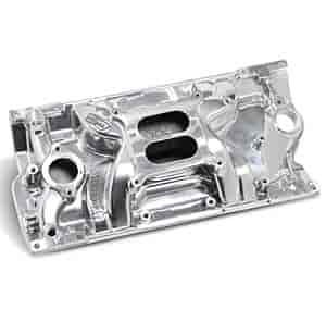 Street Warrior Aluminum Intake Manifold Small Block Chevy 262-400 with Vortec L31 Heads
