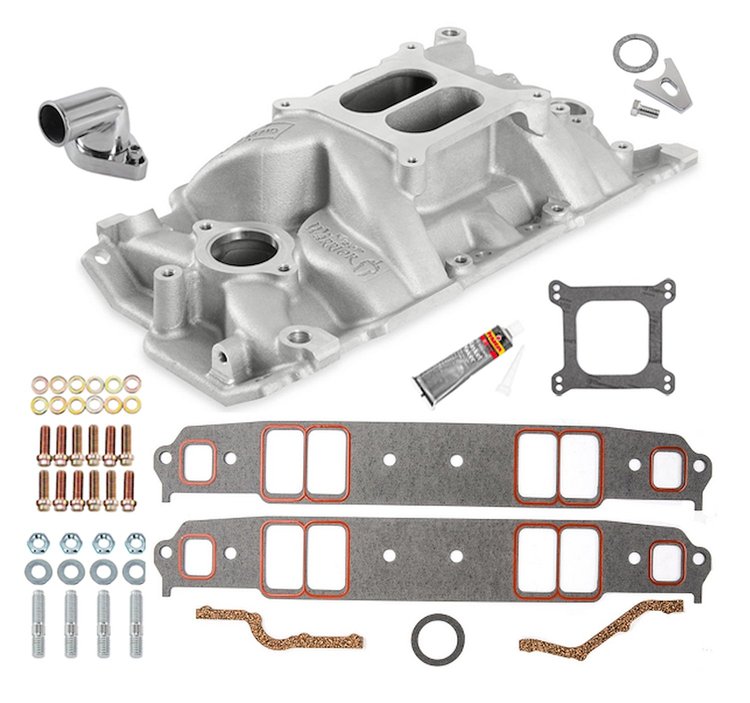 8170WND Speed Warrior Small Block Chevy Intake Kit