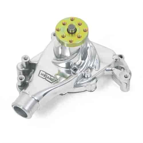Polished Aluminum Water Pump