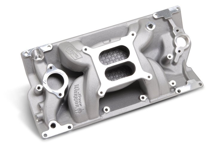 Speed Warrior Intake Manifold 1955-86 Chevy 262-400 with Vortec (L31) Heads