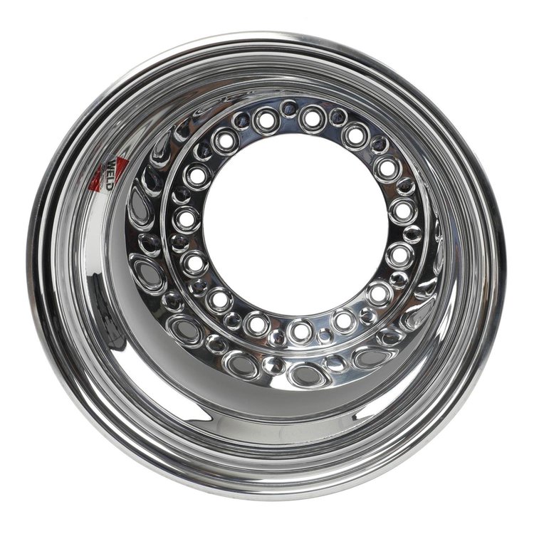 Wide-5 XL Series Non-Bead-Loc Wheel, Size: 15" x 14", Bolt Circle: 5 x 10.25"