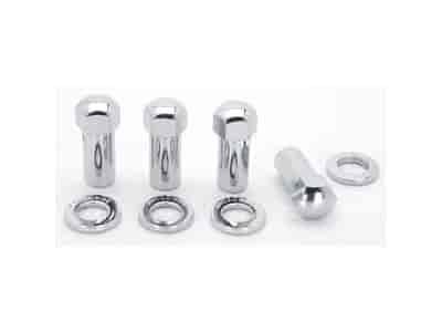 Chrome Mag Shank Lug Nuts 12mm x 1.25 RH Closed End