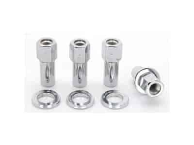 Chrome Mag Shank Lug Nuts 12mm x 1.50 RH Open End