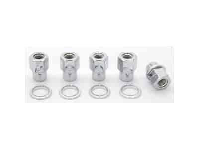 Chrome Mag Shank Lug Nuts 12mm x 1.50 RH Open End
