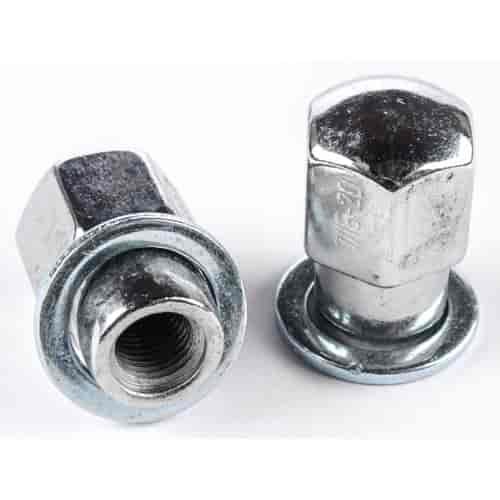 Chrome Mag Shank Lug Nuts 7/16" x 20 RH Closed End