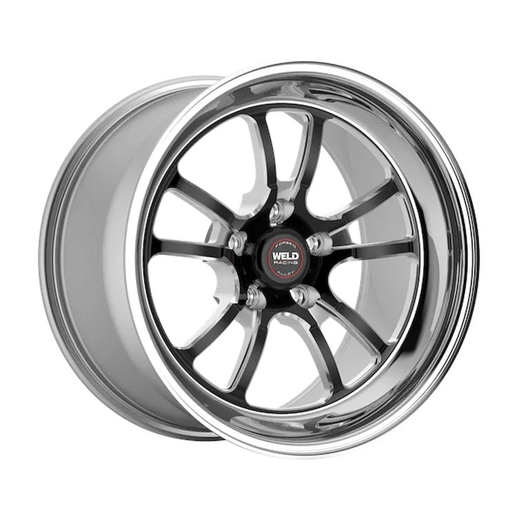 70MB0050B19A Street RT-S Series S70 Wheel [Size: 20"x5"] Black Center w/Polished Shell Finish