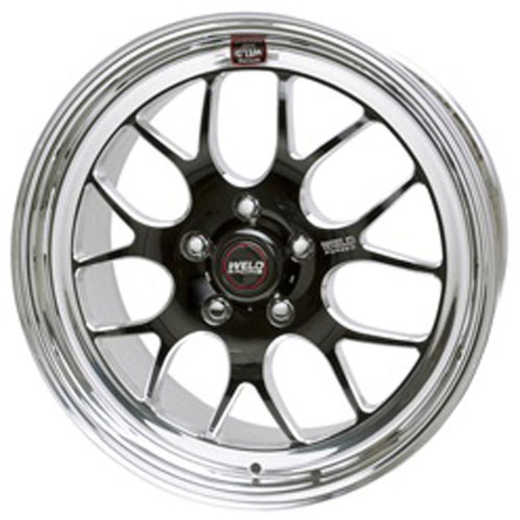 17x10.5 S77 Blk Ctr 5X4.75 6.8BS 27mm O/S Med