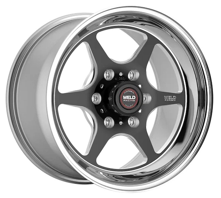 79LB7090E57A Street RT-S Series S79 HD Wheel [Size: 17"x9"] Black Finish