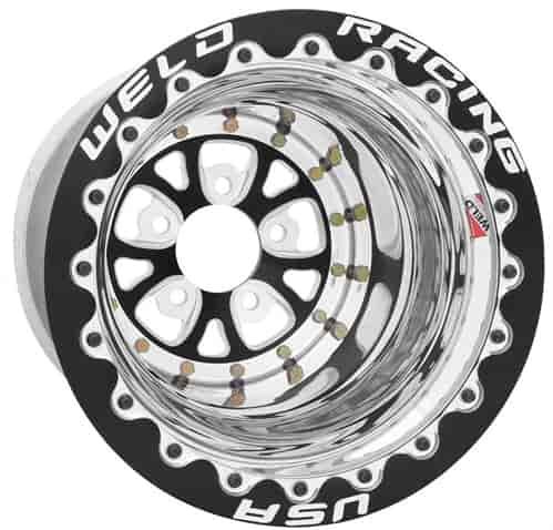 16X16 V-SERIES 5X4.75 4BS ALL BLK CTR/SHELL/LITE DBL