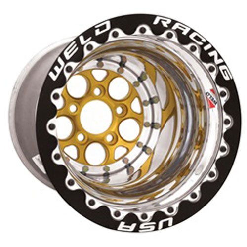 Mangum Drag 2.0 Single Beadlock Wheel 5 Lug 4" RS