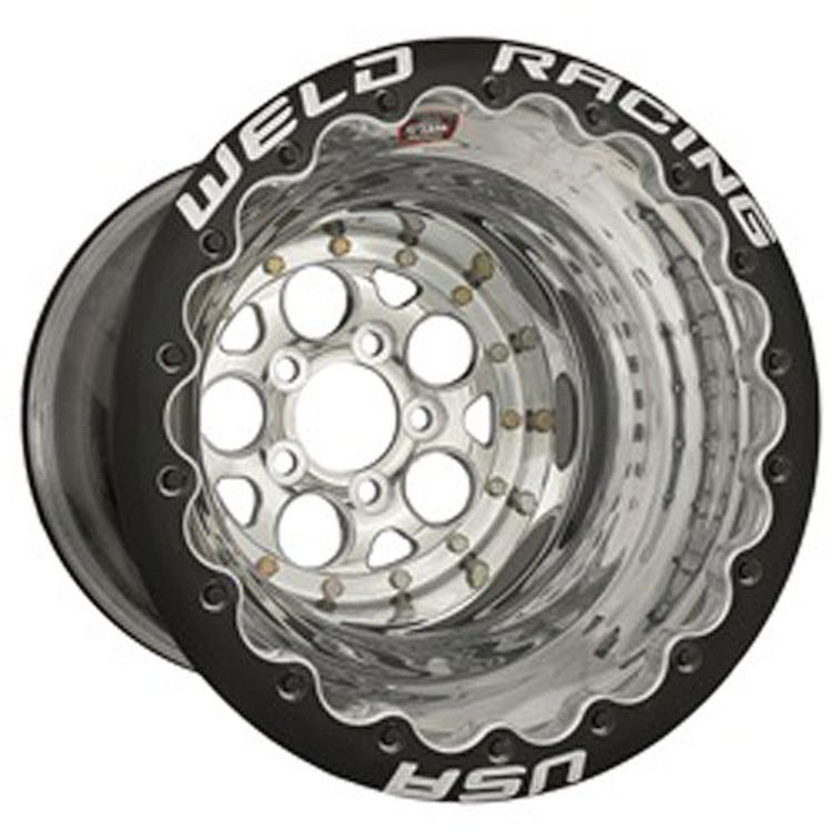 Magnum Drag 2.0 Double Beadlock Wheel 5 Lug 4" RS