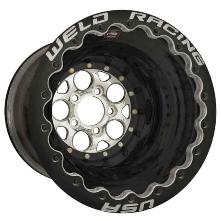 Magnum Drag 2.0 Double Beadlock Wheel 5 Lug 4" RS